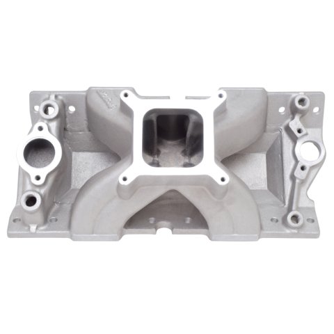 Edelbrock Super Victor SBC Manifold for GM Cast Iron Vortec Heads (Race Manifold) thumbnail 4