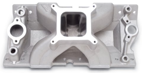 Edelbrock Super Victor SBC Manifold for GM Cast Iron Vortec Heads (Race Manifold) thumbnail 5