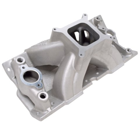 Edelbrock Super Victor SBC Manifold for GM Cast Iron Vortec Heads (Race Manifold) thumbnail 7