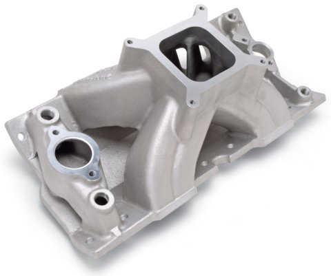 Edelbrock Super Victor SBC Manifold for GM Cast Iron Vortec Heads (Race Manifold) thumbnail 8