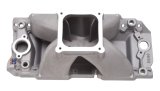 Edelbrock Manifold BBC Short Deck Super Victor 565 Conventional Rect Port Heads thumbnail 7