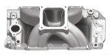 Edelbrock Manifold BBC Super Victor 632 Tall Deck Conventional Rect Port Heads thumbnail 1