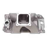 Edelbrock Manifold BBC Super Victor 632 Tall Deck Conventional Rect Port Heads thumbnail 3