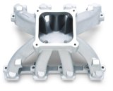 Edelbrock Manifold Super Victor GM LS3 V8 Carbureted 4500 Series Flange thumbnail 1