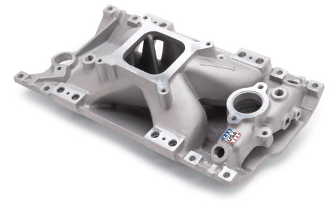 Edelbrock Manifold SBC Victor E-Tec EFI Satin thumbnail 3