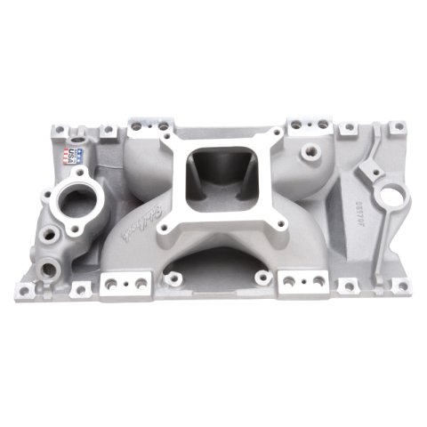 Edelbrock Manifold SBC Victor E-Tec EFI Satin thumbnail 5