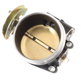 Edelbrock Throttle Body Victor Universal LS1 90mm w/ o Tps/Iac Black Mini Texture Powder Coating thumbnail 1