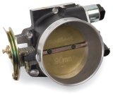 Edelbrock Throttle Body Victor Universal LS1 90mm Black Mini Texture Powder Coating thumbnail 2