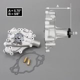 Edelbrock Water Pump High Performance Ford 1970-78 302 CI 1970-87 351W CI V8 Engine Standard Length thumbnail 2