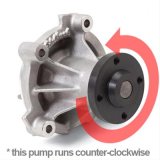 Edelbrock Water Pump High Performance Ford 1996-01 Mustang GT/Cobra 2005-10 Mustang GT Long Style thumbnail 1