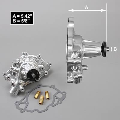 Edelbrock Water Pump High Performance Ford 1965-68 289 CI 1968-69 302 CI 1969 351W CI V8 Engines