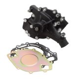 Edelbrock Water Pump High Performance Ford 1970-92 429/460 CI V8 Standard Length Black Finish thumbnail 4