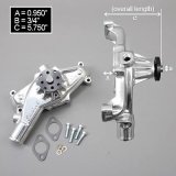 Edelbrock Water Pump High Performance Chevrolet 1971-74 396-502 CI V8 Corvette Short Style thumbnail 1