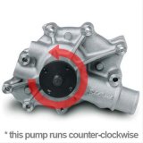 Edelbrock Water Pump High Performance Ford 1986-93 5 0L V8 Engines w/ Serpentine Belt Drive thumbnail 2