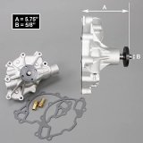 Edelbrock Water Pump High Performance Ford 1986-93 5 0L V8 Engines w/ Serpentine Belt Drive thumbnail 3