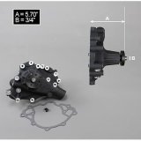 Edelbrock Water Pump Victor Circle Track Series Ford Windsor Style V8 Engines thumbnail 1