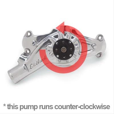 Edelbrock Water Pump High Performance Chevrolet Universal 396-502 CI V8