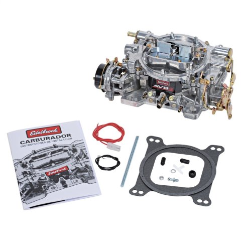Edelbrock AVS2 500 CFM Carburetor w/Electric Choke Satin Finish (Non-EGR) thumbnail 9