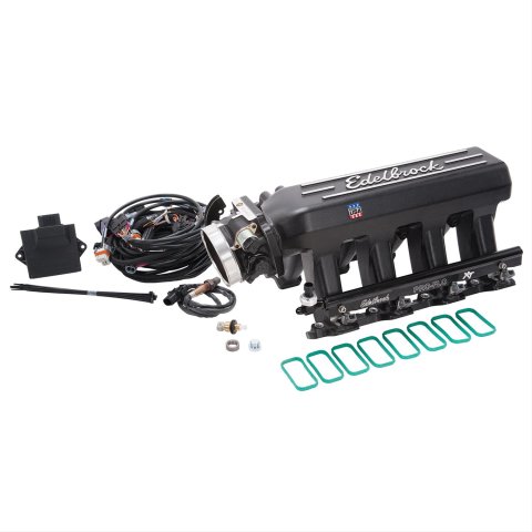 Edelbrock Pro Flo 4 XT EFI System Seq Port LS Gen III/IV Cathedral Port 550 HP Max 35lb/hr thumbnail 1