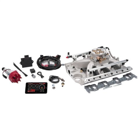 Edelbrock Pro Flo 4 EFI System Seq Port BB Ford 390-428ci 625 Max HP 35lb/hr Satin Finish thumbnail 3