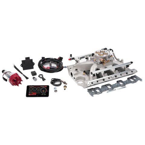 Edelbrock Pro Flo 4 EFI System Seq Port BB Ford 390-428ci 625 Max HP 35lb/hr Satin Finish thumbnail 4