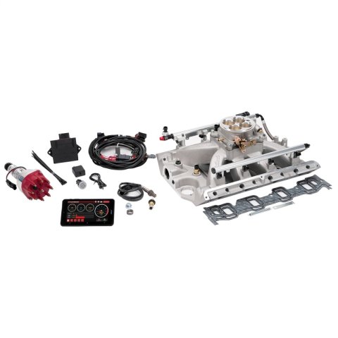Edelbrock Pro Flo 4 EFI System Seq Port BB Ford 390-428ci 625 Max HP 35lb/hr Satin Finish thumbnail 5