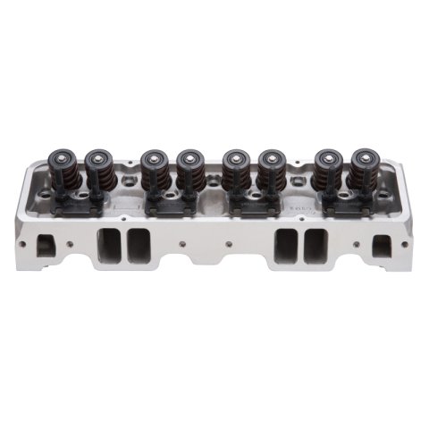 Edelbrock Cylinder Head SBC Performer RPM 23 Deg 170cc Intake 60cc Chamber Flat Tappet Cam Complete thumbnail 7