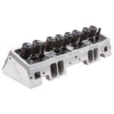 Edelbrock Cylinder Head Victor Jr SBC 23 Deg 220cc Complete for Solid Roller Cam thumbnail 1