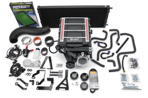 Edelbrock E-Force Supercharger 17-18 R2650 DP3C Chevrolet/GMC Gen V Truck/SUV 6.2L No Tuner thumbnail 1