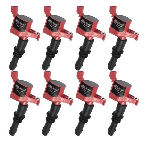 Edelbrock 08-18 Ford V8 4.6L-5.4L/V10 6.8L Ignition Coil - Set of 8 thumbnail 1