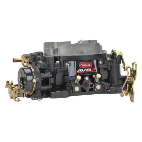 Edelbrock Carburetor Thunder AVS2 Series 650 CFM Electric Choke Black Powder Coated (Non-EGR) thumbnail 9