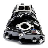 Edelbrock Chevy Small Block Performer RPM AIR-Gap Intake Manifold Black Plasma Finish thumbnail 7