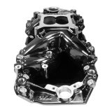 Edelbrock B/B Chev Rect Port RPM Air-Gap Manifold - Black Plasma Finish thumbnail 1