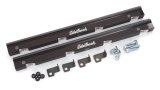 Edelbrock Fuel Rail Kit for Holden Vn 75945 Anodized Black -6 An thumbnail 1