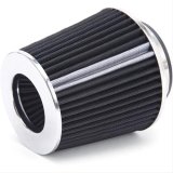 Edelbrock Air Filter Pro-Flo Series Conical 6 7In Tall Black/Chrome thumbnail 1