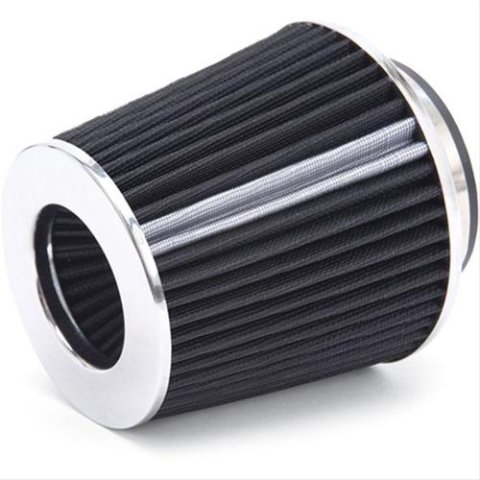 Edelbrock Air Filter Pro-Flo Series Conical 6 7In Tall Black/Chrome