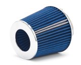 Edelbrock Air Filter Pro-Flo Series Conical 6 7In Tall Blue/Chrome thumbnail 1
