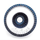 Edelbrock Air Filter Pro-Flo Series Conical 6 7In Tall Blue/Chrome thumbnail 2