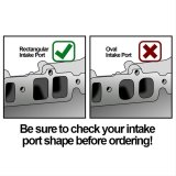 Edelbrock Chevy Big Block RPM Air-Gap 2-R Intake Manifold - Chrome Plasma Finish thumbnail 6