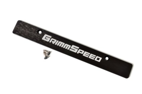 GrimmSpeed 06-14 Subaru Impreza/WRX/STi License Plate Delete Plate thumbnail 1