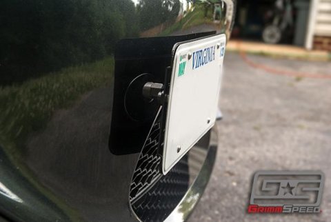 GrimmSpeed 10+ Subaru Legacy/Outback / 13+ Subaru BRZ/13+ Scion FR-S License Plate Relocation Kit thumbnail 3