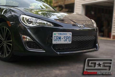 GrimmSpeed 10+ Subaru Legacy/Outback / 13+ Subaru BRZ/13+ Scion FR-S License Plate Relocation Kit thumbnail 6
