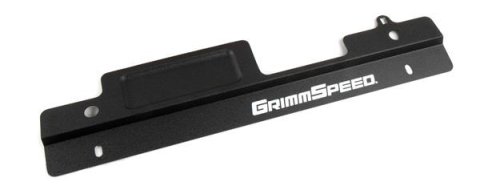 GrimmSpeed 02-07 Subaru Impreza/WRX / 04-07 STI Radiator Shroud w/Tool Tray - Black thumbnail 2