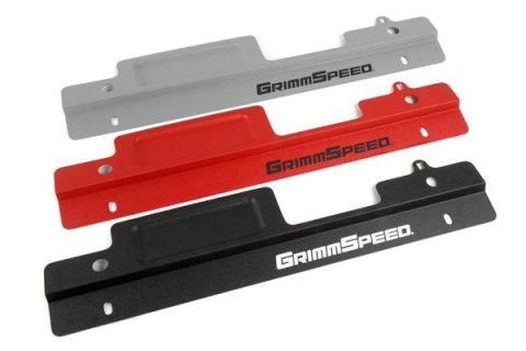 GrimmSpeed 02-07 Subaru Impreza/WRX / 04-07 STI Radiator Shroud w/Tool Tray - Black thumbnail 3