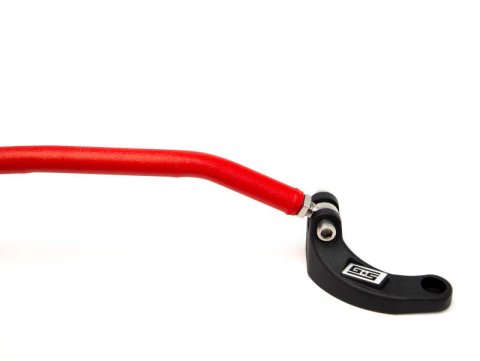 GrimmSpeed 08-14 Subaru WRX/STI Strut Bar - Red thumbnail 1