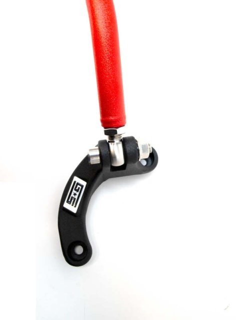 GrimmSpeed 08-14 Subaru WRX/STI Strut Bar - Red thumbnail 2