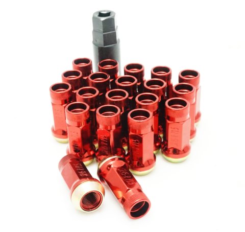 Wheel Mate Muteki SR45R Lug Nut Kit M12x1.25 - Red thumbnail 2