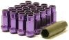 Wheel Mate Muteki SR48 Open End Lug Nuts - Purple 12x1.50 48mm thumbnail 3