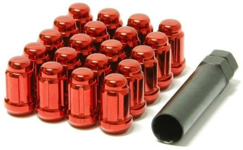 Wheel Mate Muteki Open End Lug Nuts - Purple 12x1.25 thumbnail 1