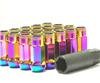 Wheel Mate Muteki SR48 Open End Locking Lug Nut Set of 4 - Purple 12x1.50 48mm thumbnail 2